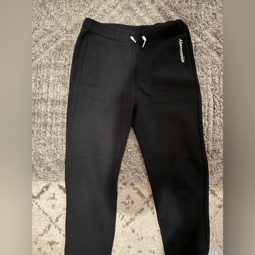 Abercombie Kids Black Sweatpants Size 13/14 Girls